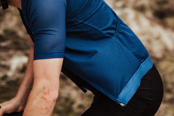 Radhose von der Seite | Löffler Sportswear