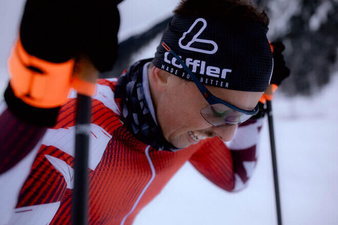 Langlaufen Skating intensiv Pause | Löffler Sportswear