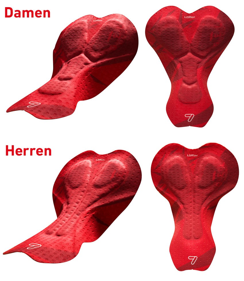 Kompaktes, leichtes Sitzpolster für sportlich ambitioniertes Radfahren.