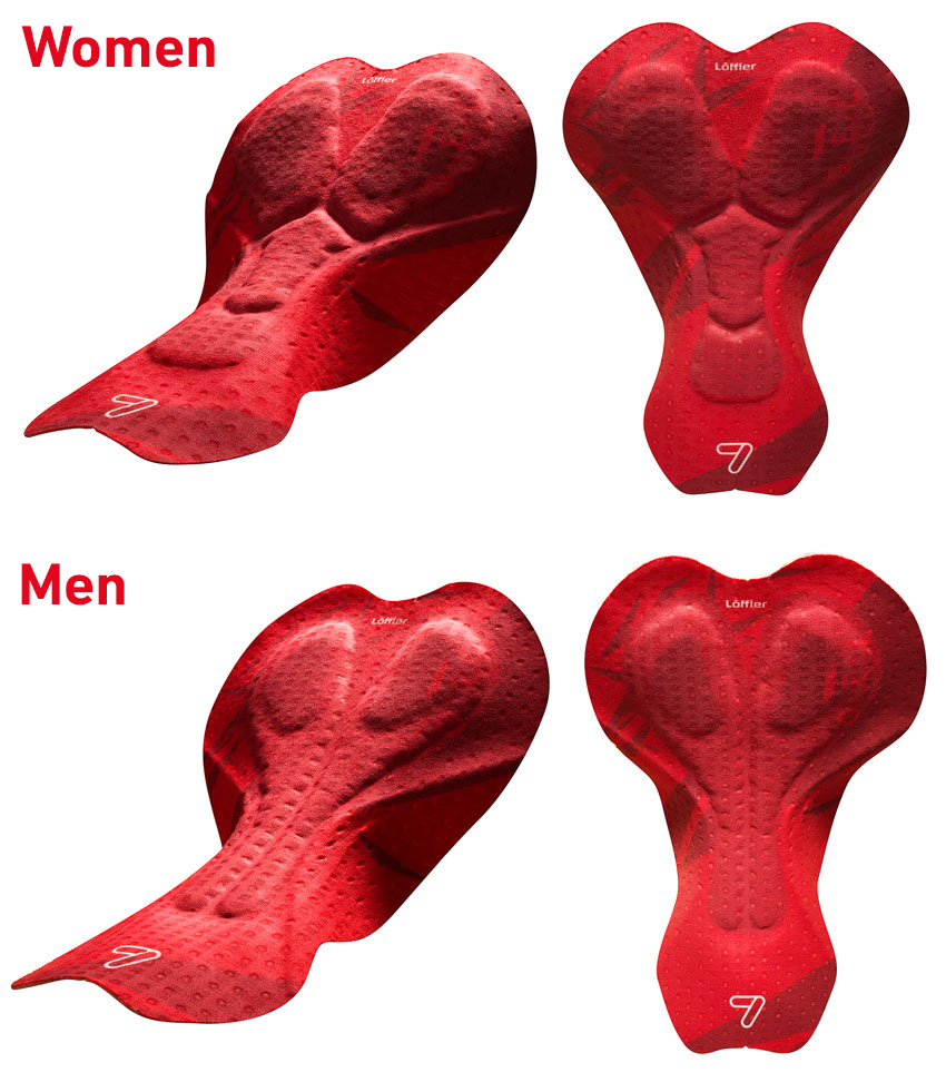 Compact, lightweight, seat pad for cyclists with sporty ambitions.