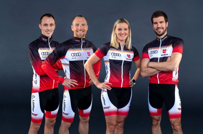 Athletes of the DSV.