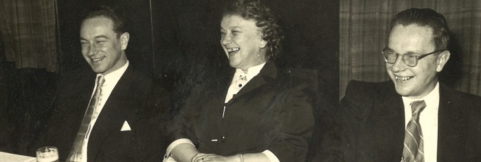 Fam. Loeffler_Elfriede Loeffler and her sons