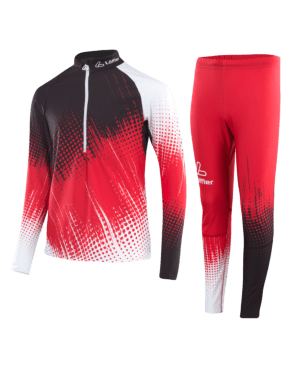 LÖFFLER KINDER Jugend Langlauf Rennanzug TEAMLINE Winter 2016 Ski NEU OVP Schi 