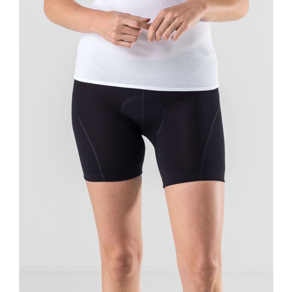 Löffler – Mutanda Elastic Da Ciclismo Donna, Traspirante, Con Imbottitura Sella CF (Spessore 12mm)